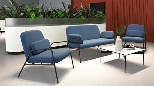 Новая модель дивана Orbit: переосмысленный подход к мягкой мебели для общественных пространств