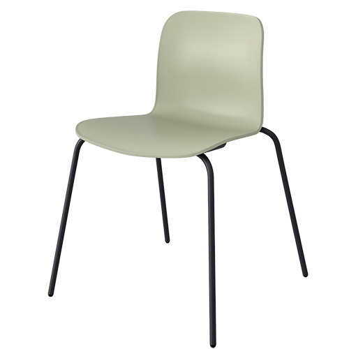 Прочные пластиковые стулья для библиотеки от Ergant