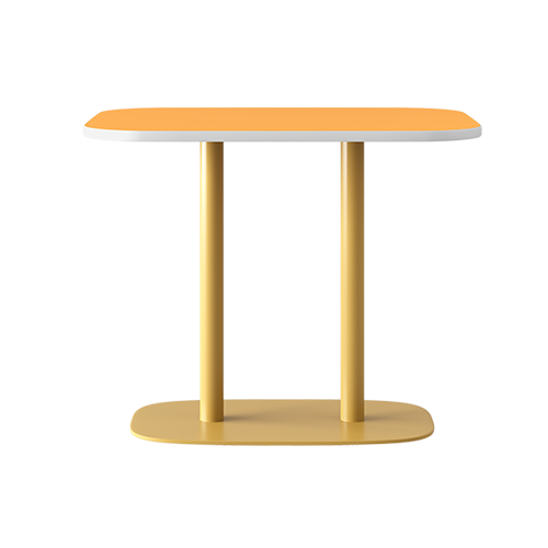 Современный прямоугольные столы для обеденного зала школьной столовой или буфета